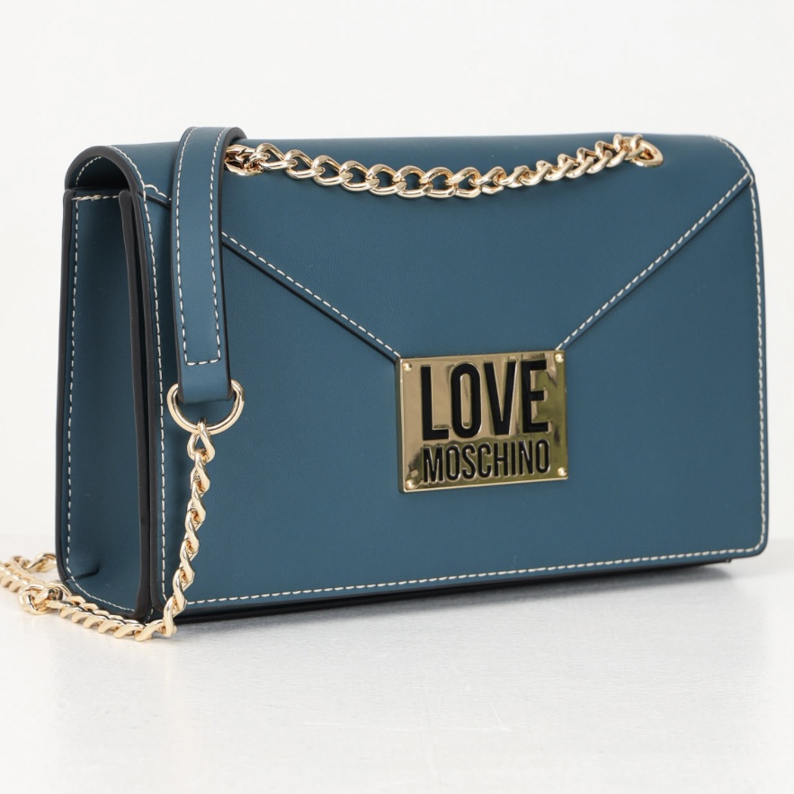 LOGO PLAQUE EMERALD GREEN SHOULDER BAG - Image 2