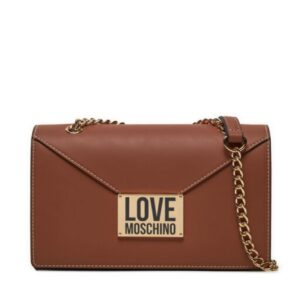 LOGO PLAQUE TABAC SHOULDER BAG