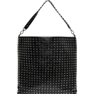 RICHMOND studded bag BLACK
