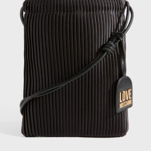 LOVE MOSCHINO Pleated Black