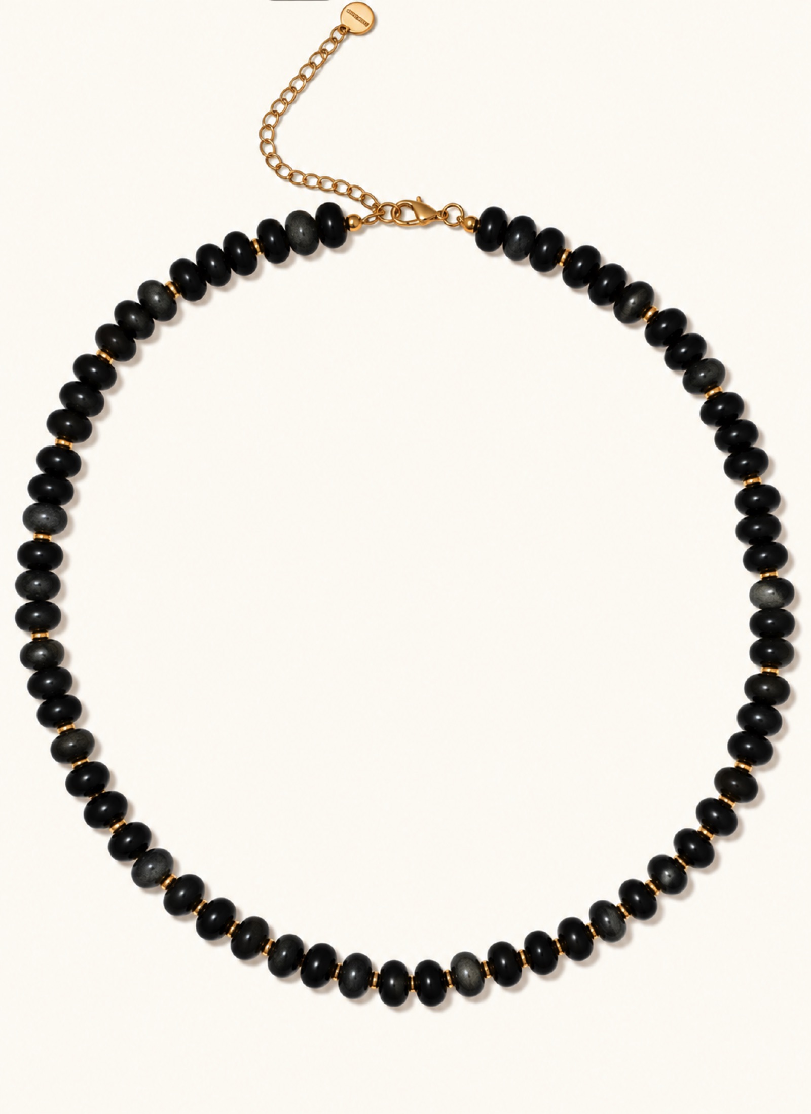 SEOUL BLACK GALAXY NECKLACE Almynoma