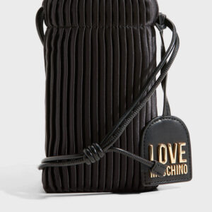 LOVE MOSCHINO Pleated Black